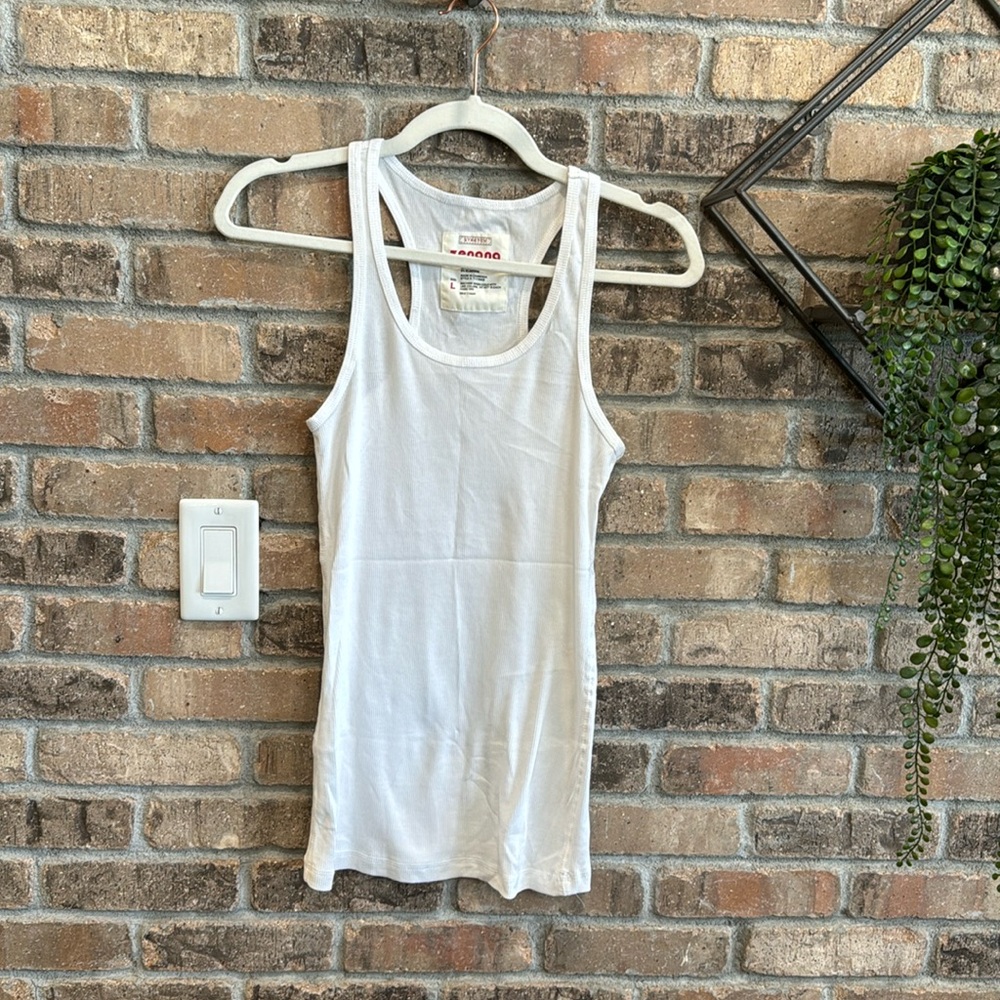 NWOT White tank top